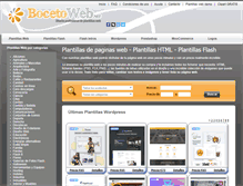 Tablet Screenshot of bocetoweb.net